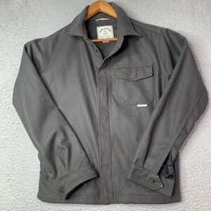 IRON And RESIN Jacket Shirt Wool Dry Clean Only Made In The USA XS Men's